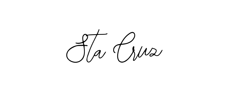 Sta Cruz stylish signature style. Best Handwritten Sign (Bearetta-2O07w) for my name. Handwritten Signature Collection Ideas for my name Sta Cruz. Sta Cruz signature style 12 images and pictures png