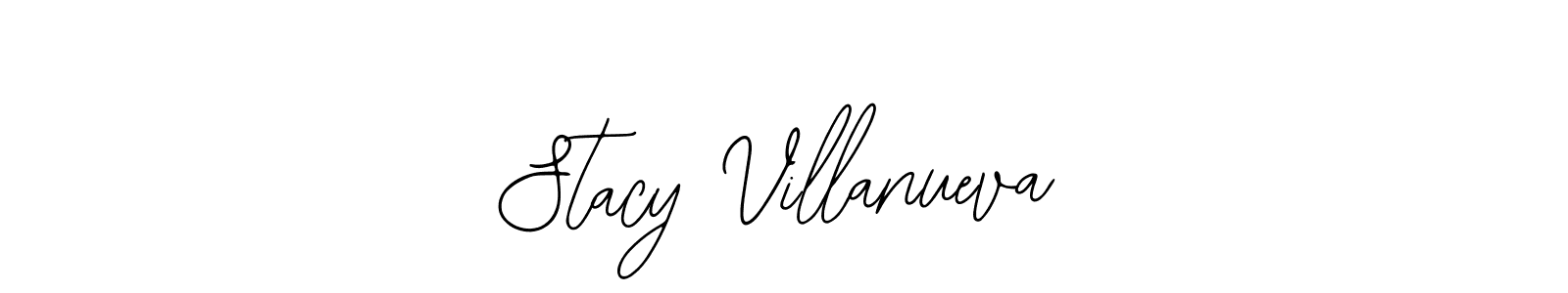 Stacy Villanueva stylish signature style. Best Handwritten Sign (Bearetta-2O07w) for my name. Handwritten Signature Collection Ideas for my name Stacy Villanueva. Stacy Villanueva signature style 12 images and pictures png