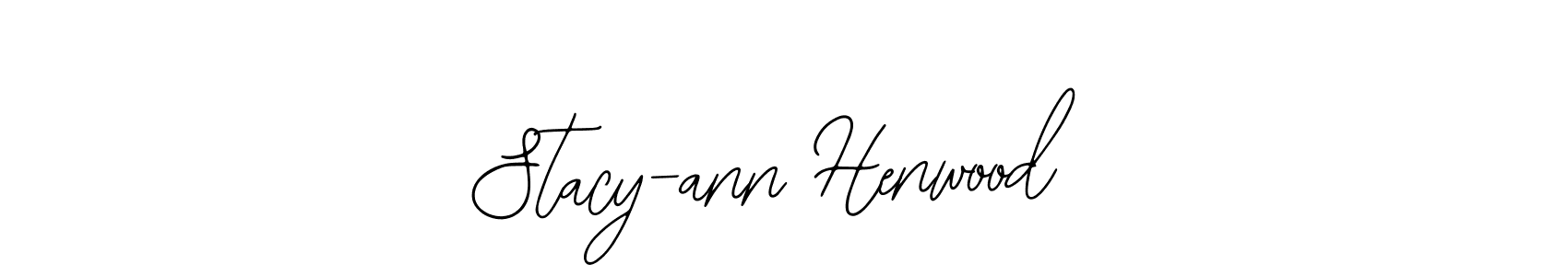 Also we have Stacy-ann Henwood name is the best signature style. Create professional handwritten signature collection using Bearetta-2O07w autograph style. Stacy-ann Henwood signature style 12 images and pictures png