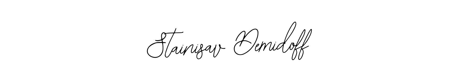 Also we have Stainisav Demidoff name is the best signature style. Create professional handwritten signature collection using Bearetta-2O07w autograph style. Stainisav Demidoff signature style 12 images and pictures png
