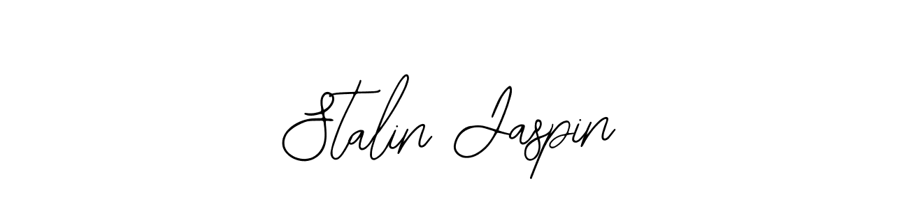 You should practise on your own different ways (Bearetta-2O07w) to write your name (Stalin Jaspin) in signature. don't let someone else do it for you. Stalin Jaspin signature style 12 images and pictures png