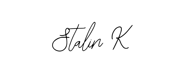 How to make Stalin K signature? Bearetta-2O07w is a professional autograph style. Create handwritten signature for Stalin K name. Stalin K signature style 12 images and pictures png