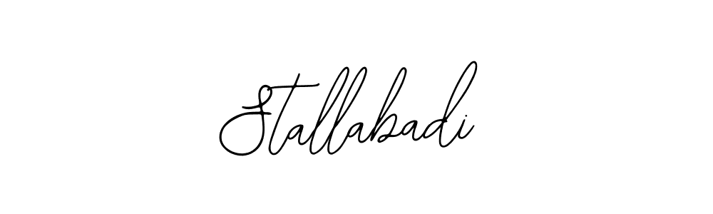 Make a beautiful signature design for name Stallabadi. Use this online signature maker to create a handwritten signature for free. Stallabadi signature style 12 images and pictures png