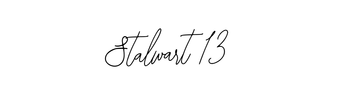 Also we have Stalwart 13 name is the best signature style. Create professional handwritten signature collection using Bearetta-2O07w autograph style. Stalwart 13 signature style 12 images and pictures png