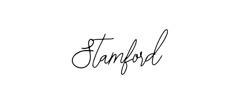 How to make Stamford name signature. Use Bearetta-2O07w style for creating short signs online. This is the latest handwritten sign. Stamford signature style 12 images and pictures png