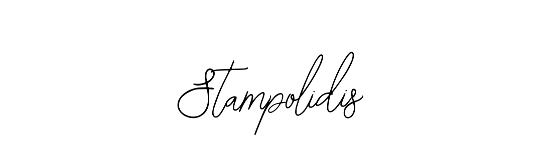 Use a signature maker to create a handwritten signature online. With this signature software, you can design (Bearetta-2O07w) your own signature for name Stampolidis. Stampolidis signature style 12 images and pictures png