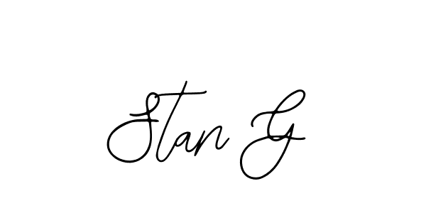 How to Draw Stan G signature style? Bearetta-2O07w is a latest design signature styles for name Stan G. Stan G signature style 12 images and pictures png