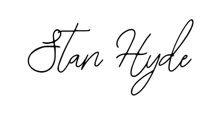 Make a beautiful signature design for name Stan Hyde. Use this online signature maker to create a handwritten signature for free. Stan Hyde signature style 12 images and pictures png
