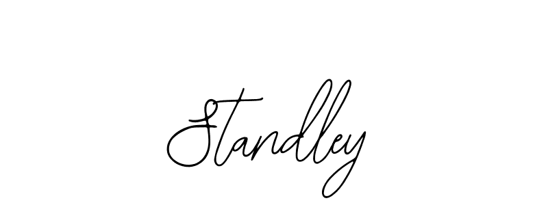 How to make Standley name signature. Use Bearetta-2O07w style for creating short signs online. This is the latest handwritten sign. Standley signature style 12 images and pictures png