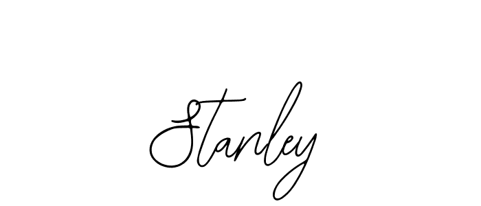 You should practise on your own different ways (Bearetta-2O07w) to write your name (Stanley) in signature. don't let someone else do it for you. Stanley signature style 12 images and pictures png