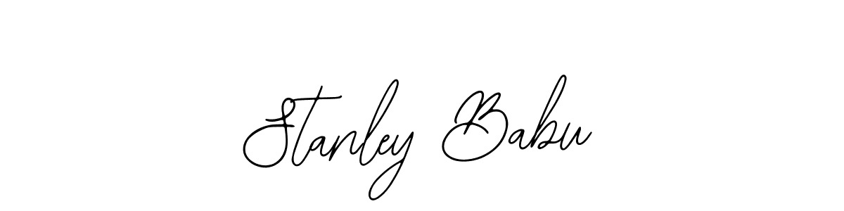 Also we have Stanley Babu name is the best signature style. Create professional handwritten signature collection using Bearetta-2O07w autograph style. Stanley Babu signature style 12 images and pictures png