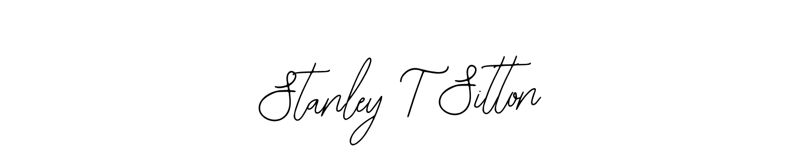 Similarly Bearetta-2O07w is the best handwritten signature design. Signature creator online .You can use it as an online autograph creator for name Stanley T Sitton. Stanley T Sitton signature style 12 images and pictures png