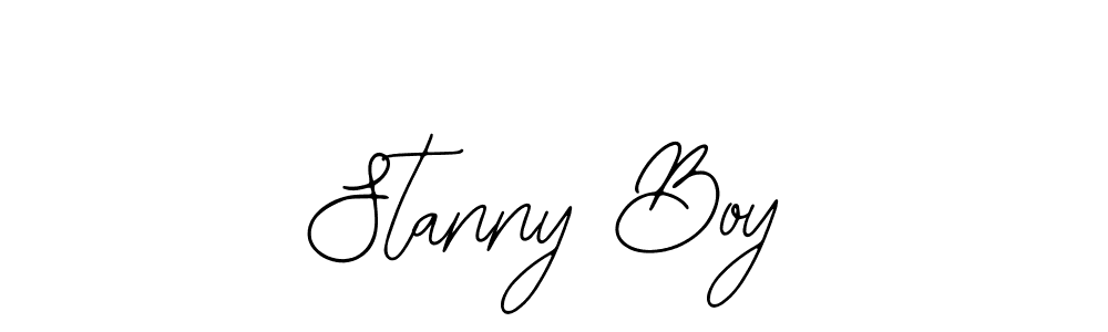 How to make Stanny Boy signature? Bearetta-2O07w is a professional autograph style. Create handwritten signature for Stanny Boy name. Stanny Boy signature style 12 images and pictures png