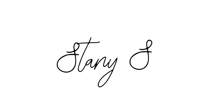 See photos of Stany S official signature by Spectra . Check more albums & portfolios. Read reviews & check more about Bearetta-2O07w font. Stany S signature style 12 images and pictures png