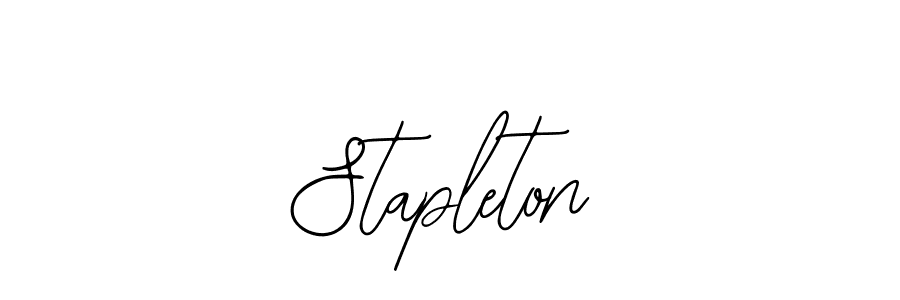 Create a beautiful signature design for name Stapleton. With this signature (Bearetta-2O07w) fonts, you can make a handwritten signature for free. Stapleton signature style 12 images and pictures png