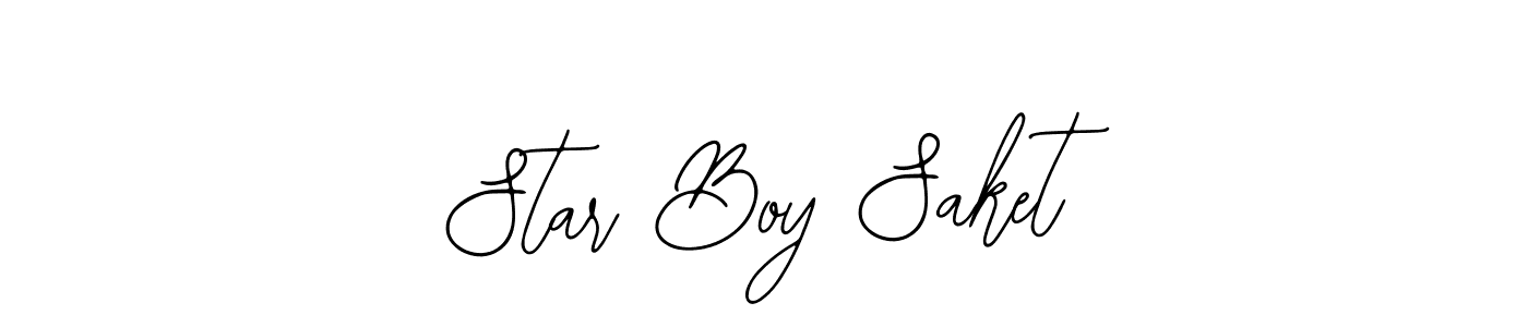 Make a beautiful signature design for name Star Boy Saket. With this signature (Bearetta-2O07w) style, you can create a handwritten signature for free. Star Boy Saket signature style 12 images and pictures png