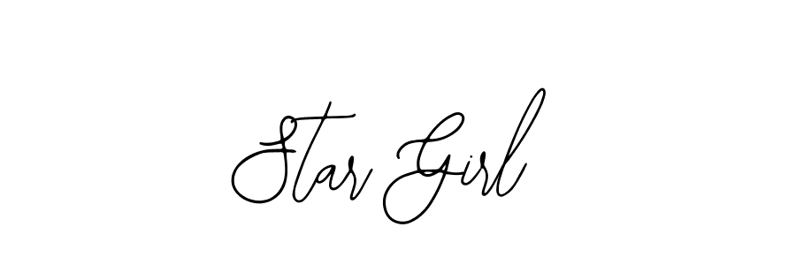 Also we have Star Girl name is the best signature style. Create professional handwritten signature collection using Bearetta-2O07w autograph style. Star Girl signature style 12 images and pictures png