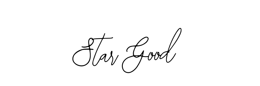 The best way (Bearetta-2O07w) to make a short signature is to pick only two or three words in your name. The name Star Good include a total of six letters. For converting this name. Star Good signature style 12 images and pictures png