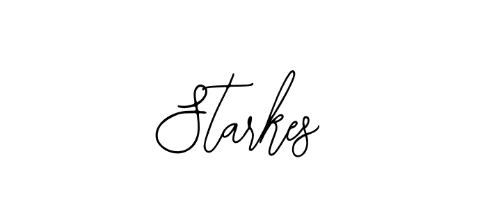 Make a beautiful signature design for name Starkes. With this signature (Bearetta-2O07w) style, you can create a handwritten signature for free. Starkes signature style 12 images and pictures png