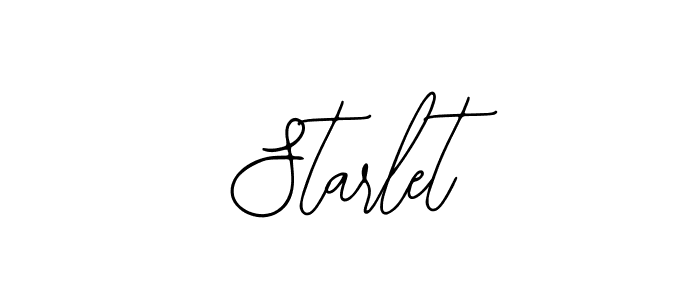 Starlet stylish signature style. Best Handwritten Sign (Bearetta-2O07w) for my name. Handwritten Signature Collection Ideas for my name Starlet. Starlet signature style 12 images and pictures png