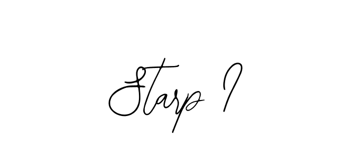 Make a beautiful signature design for name Starp I. With this signature (Bearetta-2O07w) style, you can create a handwritten signature for free. Starp I signature style 12 images and pictures png
