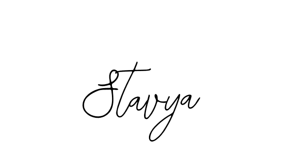 Stavya stylish signature style. Best Handwritten Sign (Bearetta-2O07w) for my name. Handwritten Signature Collection Ideas for my name Stavya. Stavya signature style 12 images and pictures png