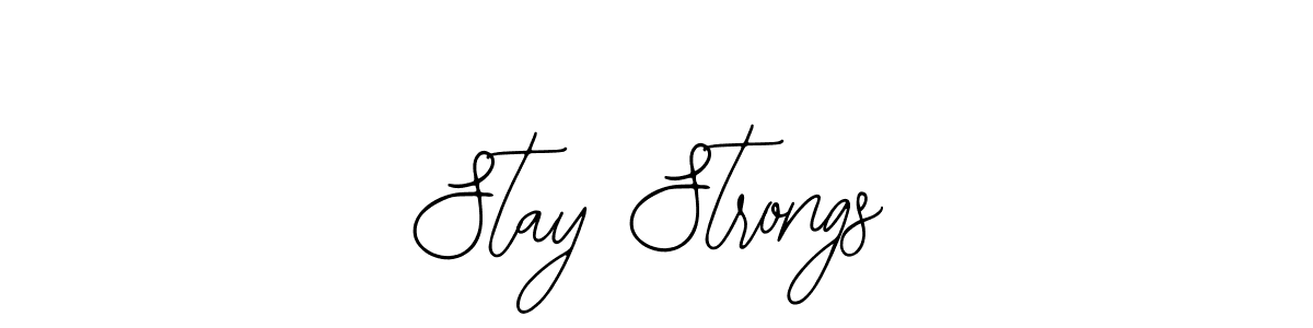 Similarly Bearetta-2O07w is the best handwritten signature design. Signature creator online .You can use it as an online autograph creator for name Stay Strongs. Stay Strongs signature style 12 images and pictures png