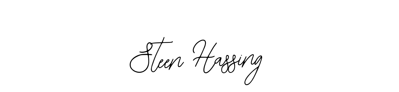 if you are searching for the best signature style for your name Steen Hassing. so please give up your signature search. here we have designed multiple signature styles  using Bearetta-2O07w. Steen Hassing signature style 12 images and pictures png