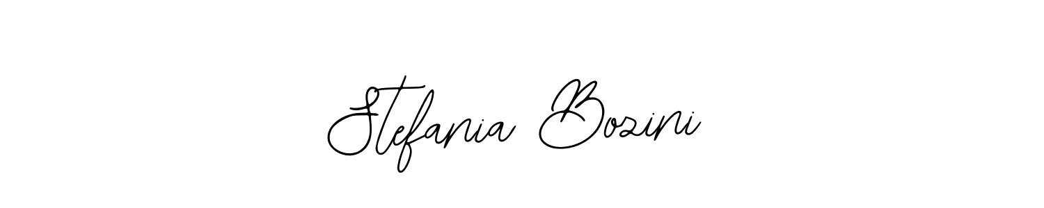 This is the best signature style for the Stefania Bozini name. Also you like these signature font (Bearetta-2O07w). Mix name signature. Stefania Bozini signature style 12 images and pictures png