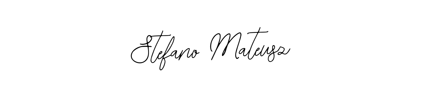 Design your own signature with our free online signature maker. With this signature software, you can create a handwritten (Bearetta-2O07w) signature for name Stefano Mateusz. Stefano Mateusz signature style 12 images and pictures png