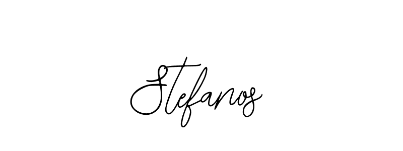 The best way (Bearetta-2O07w) to make a short signature is to pick only two or three words in your name. The name Stefanos include a total of six letters. For converting this name. Stefanos signature style 12 images and pictures png