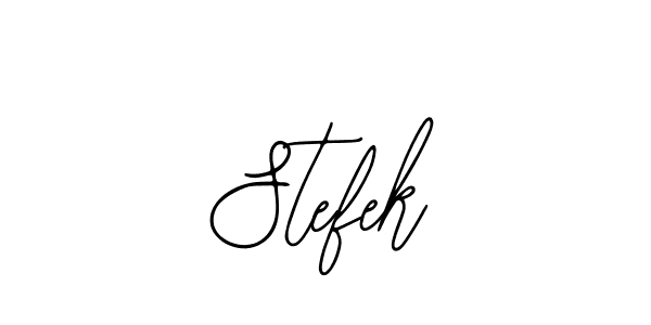 Design your own signature with our free online signature maker. With this signature software, you can create a handwritten (Bearetta-2O07w) signature for name Stefek. Stefek signature style 12 images and pictures png