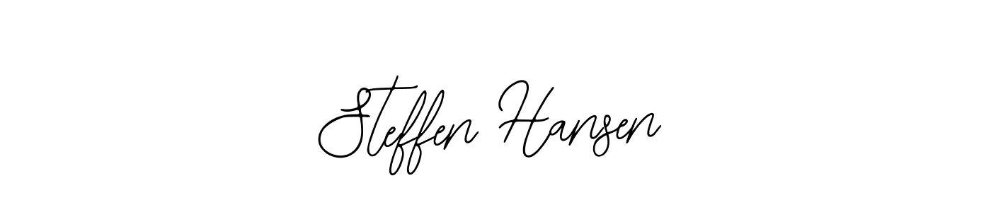 Bearetta-2O07w is a professional signature style that is perfect for those who want to add a touch of class to their signature. It is also a great choice for those who want to make their signature more unique. Get Steffen Hansen name to fancy signature for free. Steffen Hansen signature style 12 images and pictures png