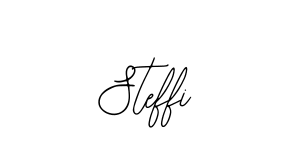 You should practise on your own different ways (Bearetta-2O07w) to write your name (Steffi) in signature. don't let someone else do it for you. Steffi signature style 12 images and pictures png