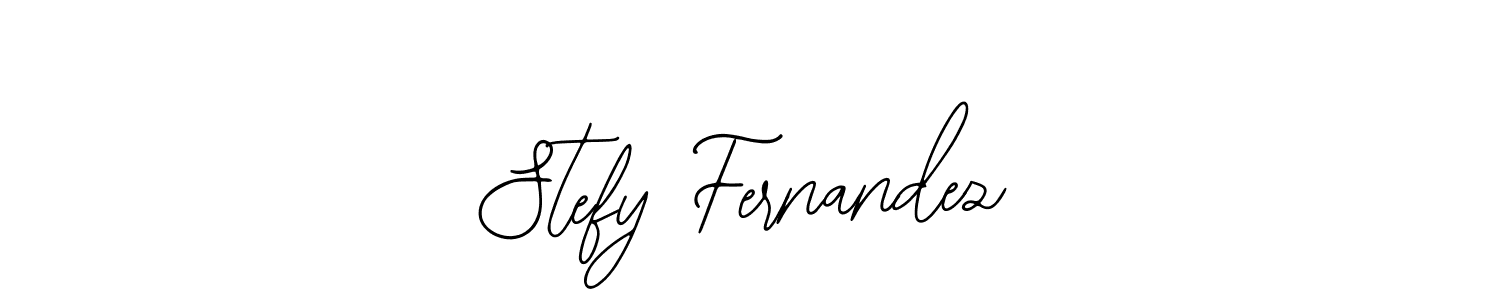 Make a short Stefy Fernandez signature style. Manage your documents anywhere anytime using Bearetta-2O07w. Create and add eSignatures, submit forms, share and send files easily. Stefy Fernandez signature style 12 images and pictures png
