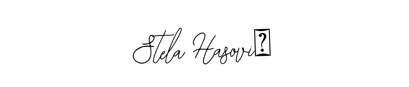 How to Draw Stela Hasović signature style? Bearetta-2O07w is a latest design signature styles for name Stela Hasović. Stela Hasović signature style 12 images and pictures png
