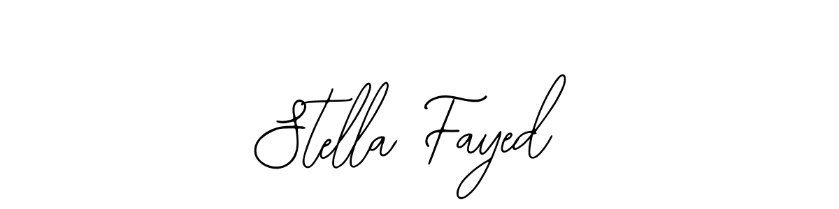 Best and Professional Signature Style for Stella Fayed. Bearetta-2O07w Best Signature Style Collection. Stella Fayed signature style 12 images and pictures png