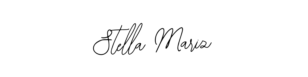 Design your own signature with our free online signature maker. With this signature software, you can create a handwritten (Bearetta-2O07w) signature for name Stella Mariz. Stella Mariz signature style 12 images and pictures png