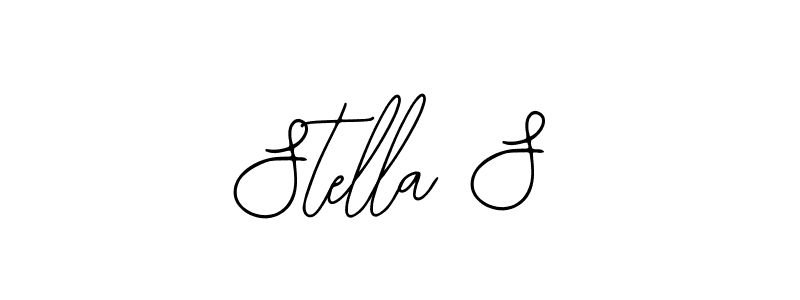 if you are searching for the best signature style for your name Stella S. so please give up your signature search. here we have designed multiple signature styles  using Bearetta-2O07w. Stella S signature style 12 images and pictures png