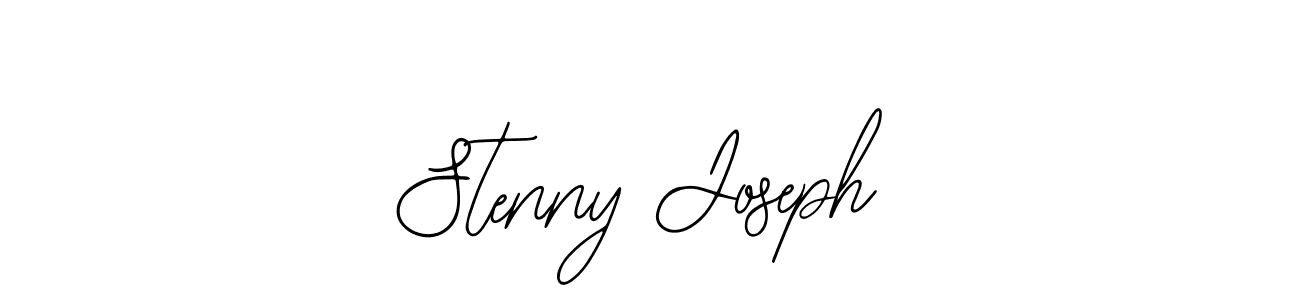 Use a signature maker to create a handwritten signature online. With this signature software, you can design (Bearetta-2O07w) your own signature for name Stenny Joseph. Stenny Joseph signature style 12 images and pictures png