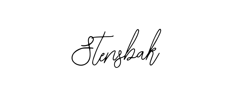 Best and Professional Signature Style for Stensbak. Bearetta-2O07w Best Signature Style Collection. Stensbak signature style 12 images and pictures png