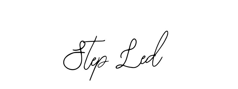 Make a beautiful signature design for name Step Led. With this signature (Bearetta-2O07w) style, you can create a handwritten signature for free. Step Led signature style 12 images and pictures png