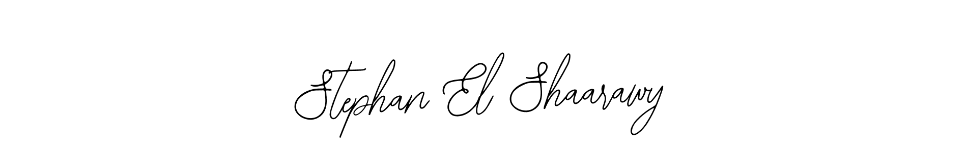 How to make Stephan El Shaarawy name signature. Use Bearetta-2O07w style for creating short signs online. This is the latest handwritten sign. Stephan El Shaarawy signature style 12 images and pictures png