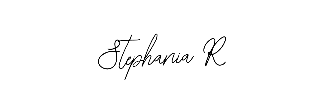 Stephania R stylish signature style. Best Handwritten Sign (Bearetta-2O07w) for my name. Handwritten Signature Collection Ideas for my name Stephania R. Stephania R signature style 12 images and pictures png