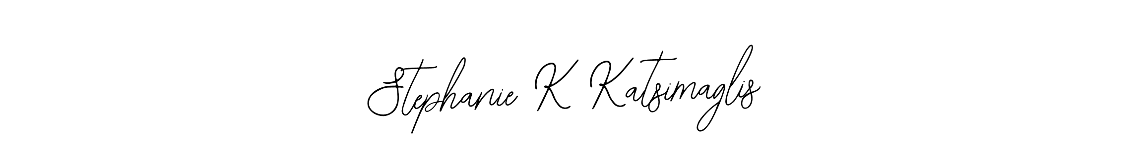 Design your own signature with our free online signature maker. With this signature software, you can create a handwritten (Bearetta-2O07w) signature for name Stephanie K Katsimaglis. Stephanie K Katsimaglis signature style 12 images and pictures png