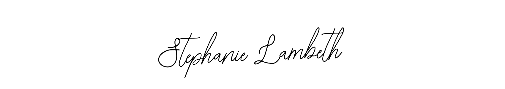 It looks lik you need a new signature style for name Stephanie Lambeth. Design unique handwritten (Bearetta-2O07w) signature with our free signature maker in just a few clicks. Stephanie Lambeth signature style 12 images and pictures png