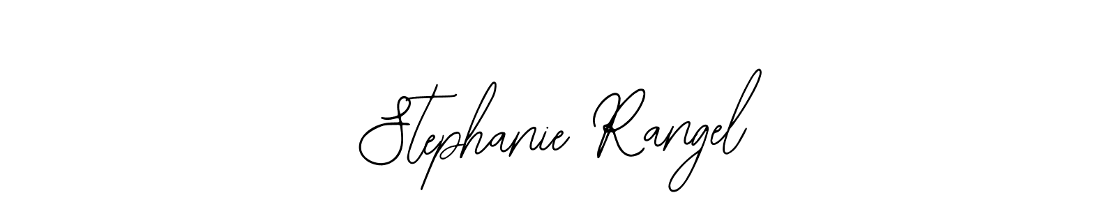 How to make Stephanie Rangel name signature. Use Bearetta-2O07w style for creating short signs online. This is the latest handwritten sign. Stephanie Rangel signature style 12 images and pictures png