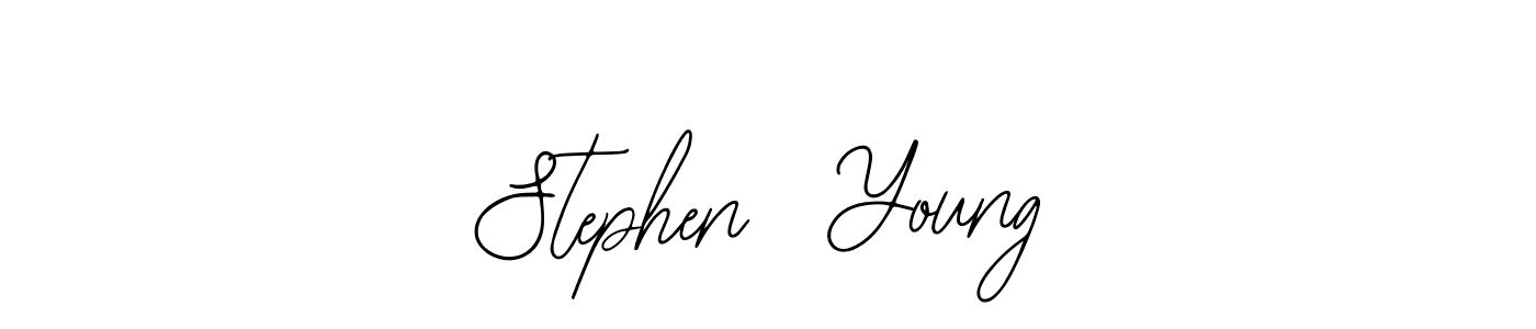 Also we have Stephen  Young name is the best signature style. Create professional handwritten signature collection using Bearetta-2O07w autograph style. Stephen  Young signature style 12 images and pictures png