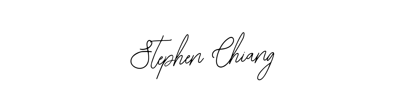 Use a signature maker to create a handwritten signature online. With this signature software, you can design (Bearetta-2O07w) your own signature for name Stephen Chiang. Stephen Chiang signature style 12 images and pictures png