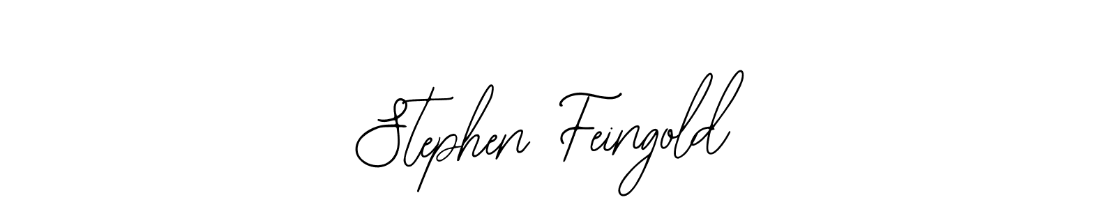 Use a signature maker to create a handwritten signature online. With this signature software, you can design (Bearetta-2O07w) your own signature for name Stephen Feingold. Stephen Feingold signature style 12 images and pictures png